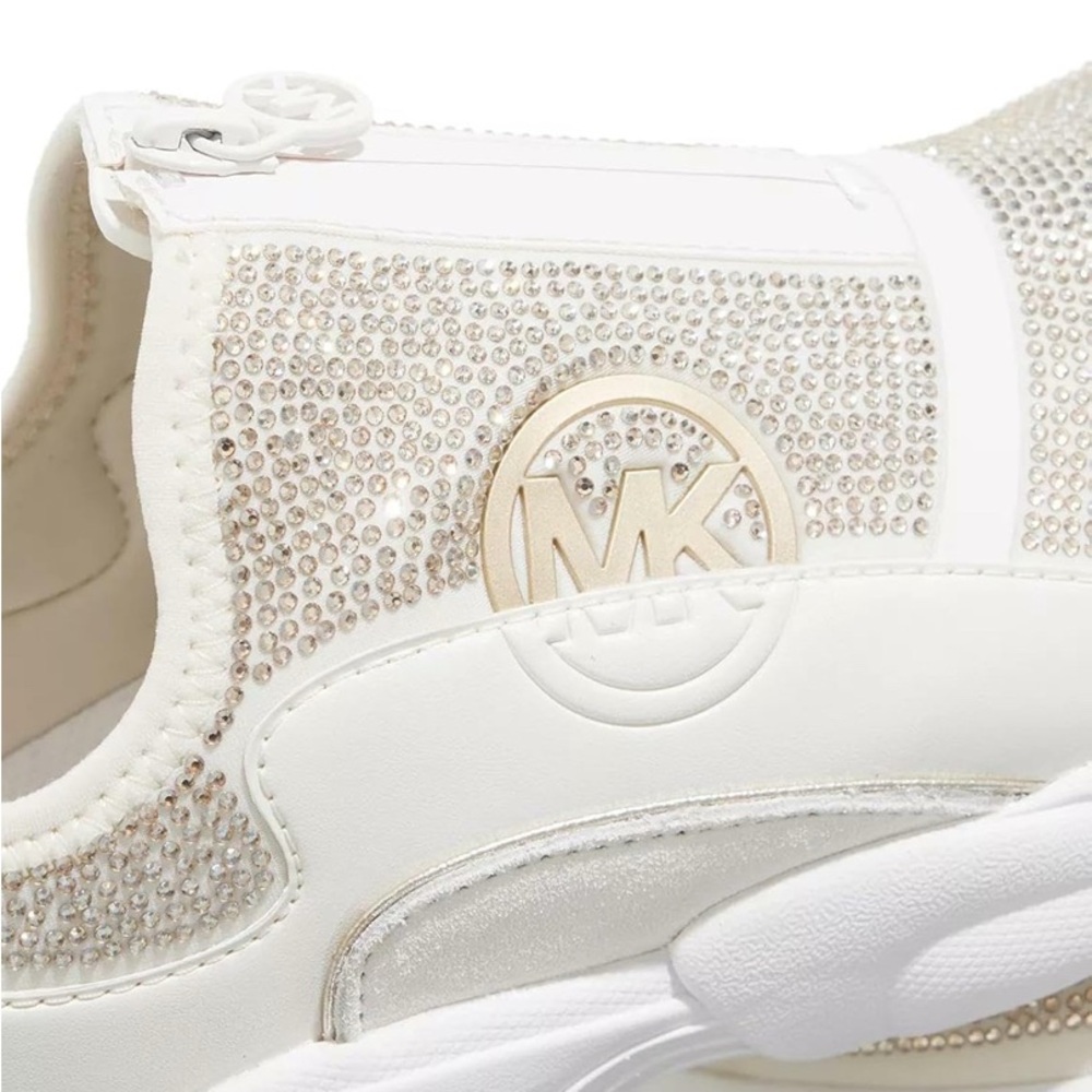 Michael Kors Womens Sami Zip Trainer